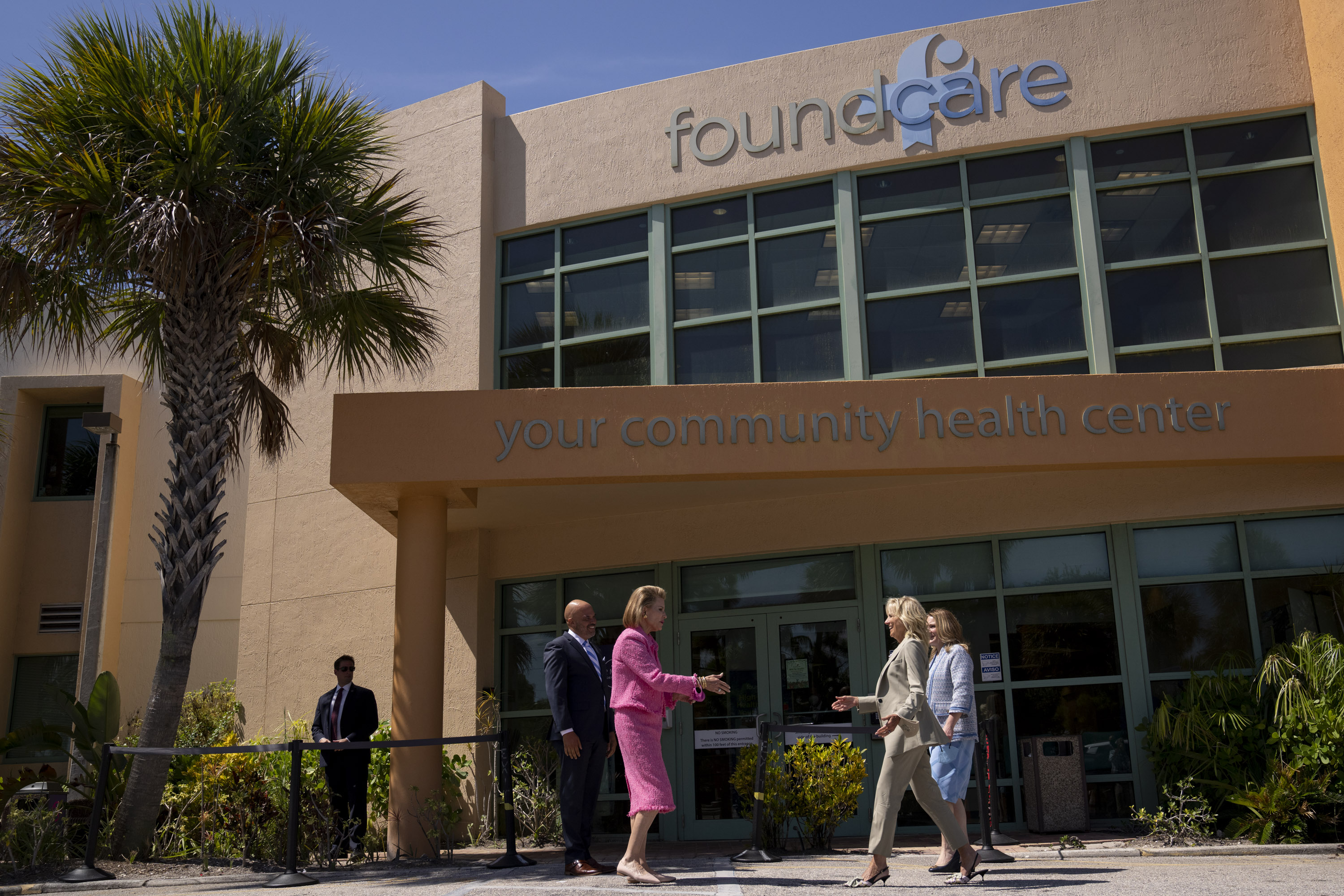 First Lady Jill Biden Visits FoundCare in West Palm Beach